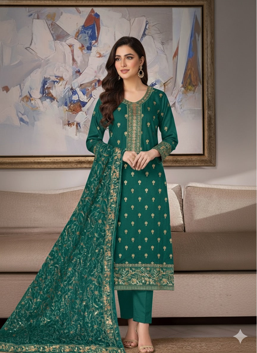 LAUREAUX™LADIES embroidery SUIT
