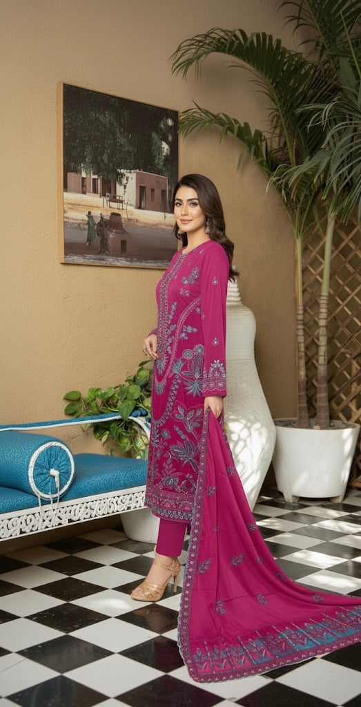 Laureaux™Ladies embroidery Suit