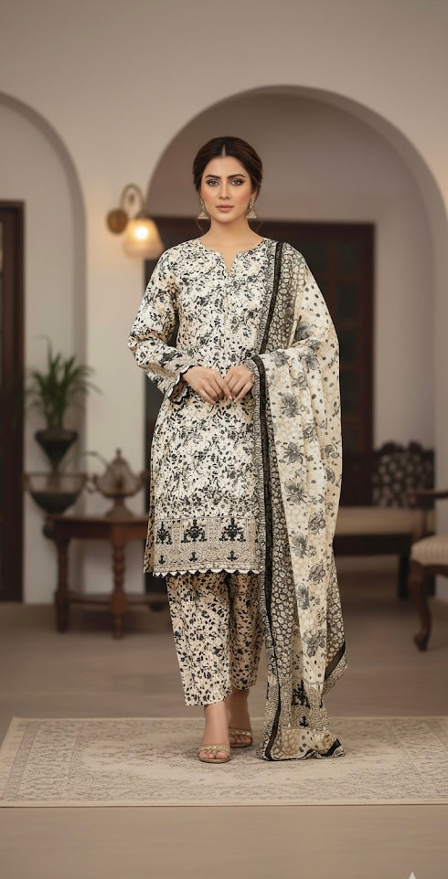 Laureaux™Ladies Lawn suit