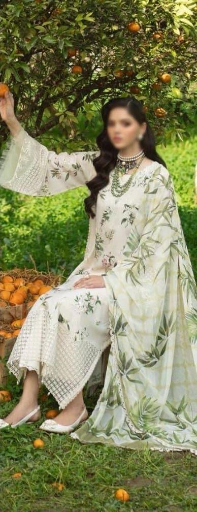 Laureaux™Ladies Suits Lawn Suit