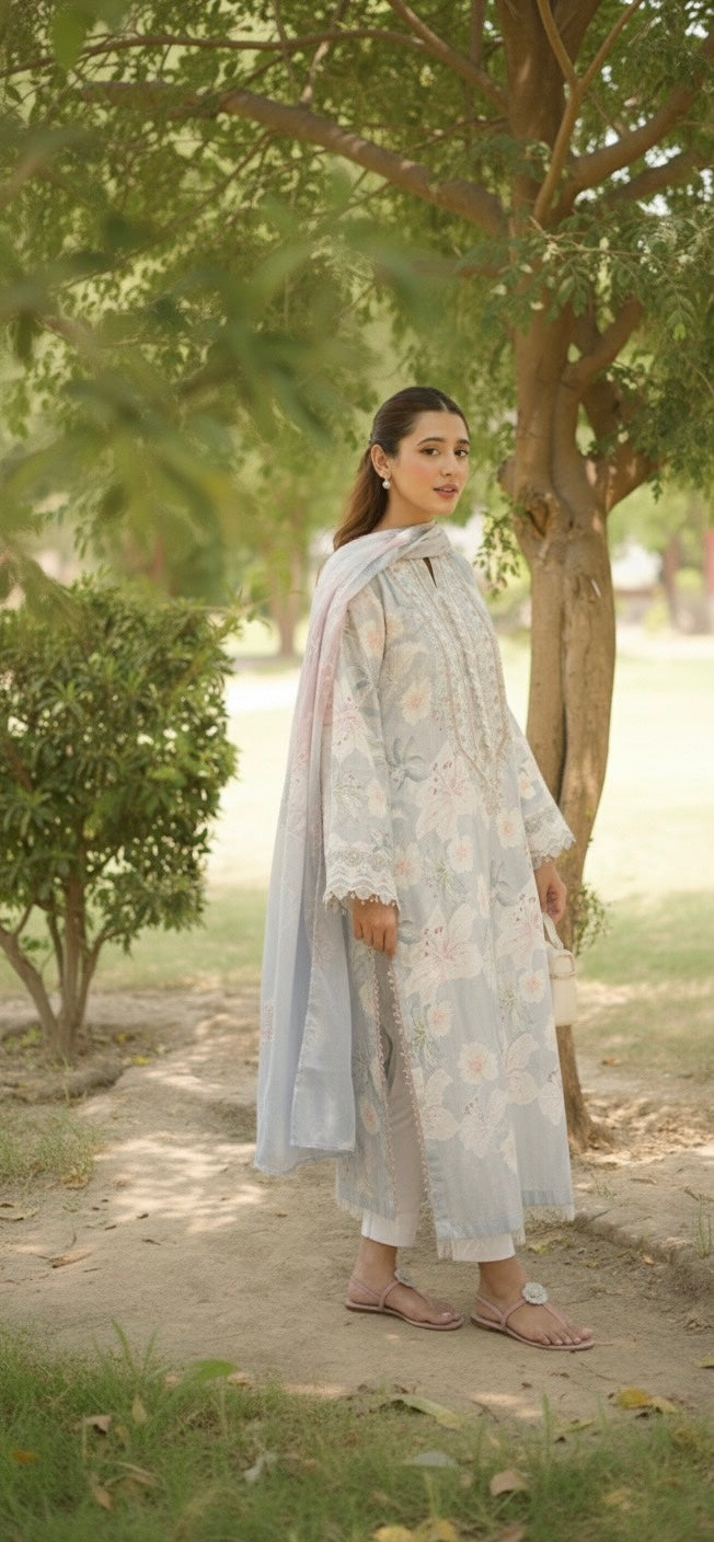 Laureaux™Ladies Suits Lawn Suit