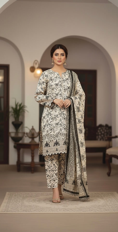 Laureaux™Ladies Lawn suit
